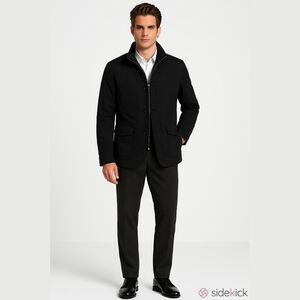 BOSS Hugo Boss Black Tarmino Winter Jacket Coat 46R - RARE